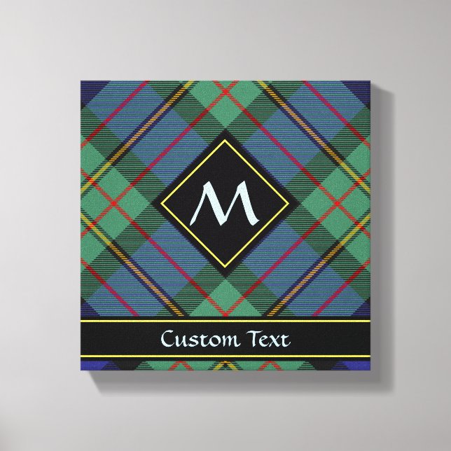 Clan MacLaren Tartan Canvas Print (Front)