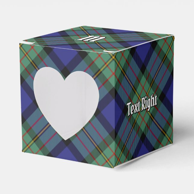 Clan MacLaren Tartan Favour Box (Front Side)