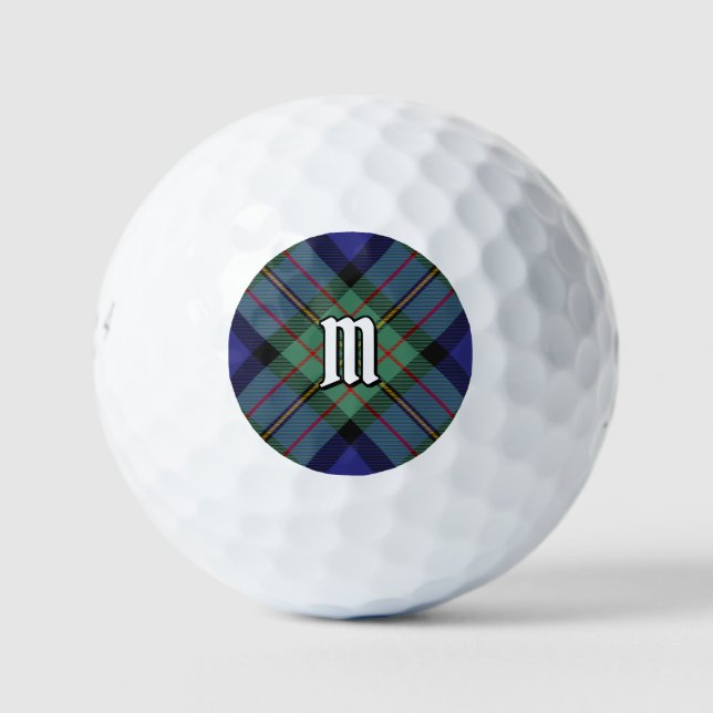 Clan MacLaren Tartan Golf Balls (Front)