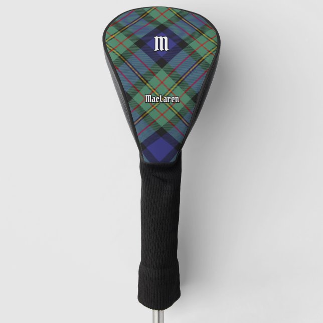 Clan MacLaren Tartan Golf Head Cover (Front)