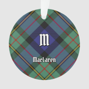 Clan MacLaren Tartan Ornament