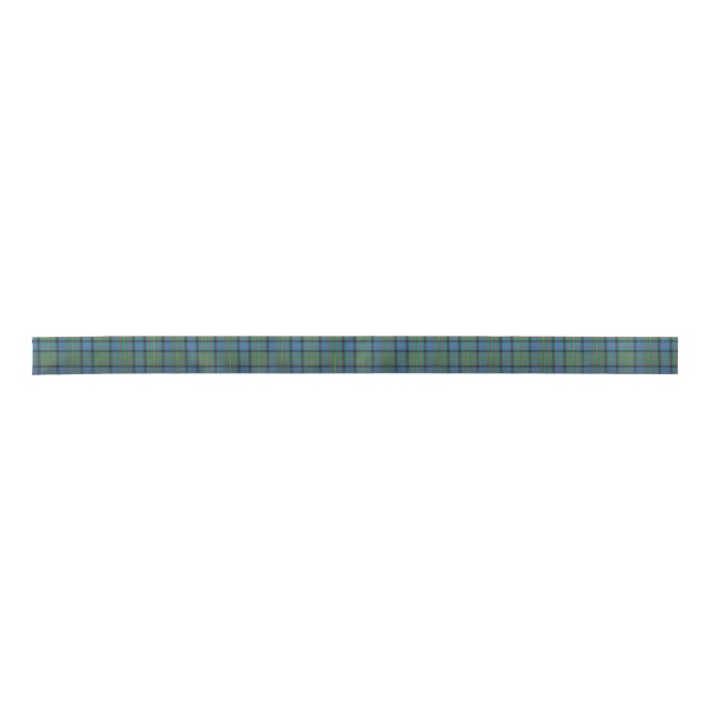 Clan MacLaren Tartan Satin Ribbon (Front)
