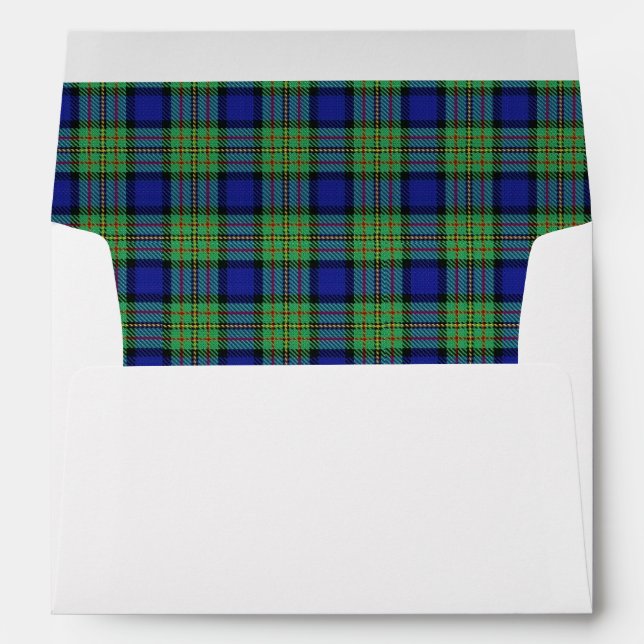 Clan MacLaren Tartan Scottish Dreams Envelopes (Back (Bottom))