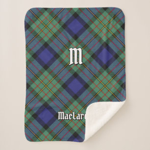Clan MacLaren Tartan Sherpa Blanket