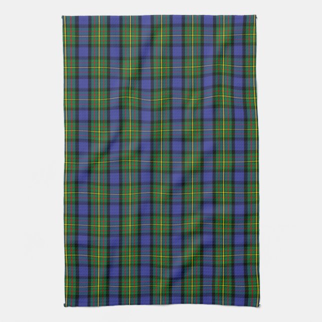Clan MacLaren Tartan Tea Towel (Vertical)