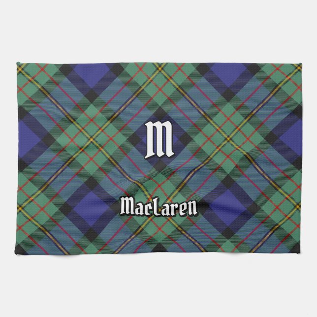 Clan MacLaren Tartan Tea Towel (Horizontal)