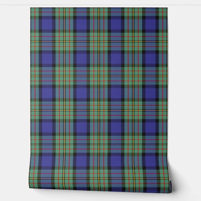 Clan MacLaren Tartan Wallpaper (Unrolling)
