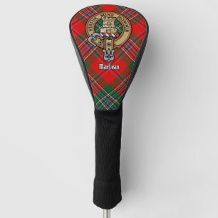 Clan MacLean Crest over Tartan Golf Head Cover