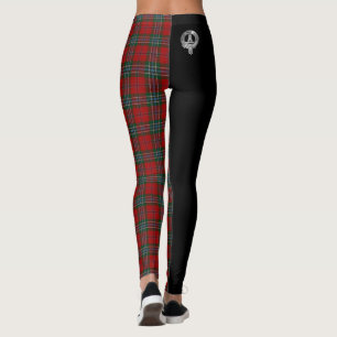 Clan MacLean Crest & Tartan Leggings