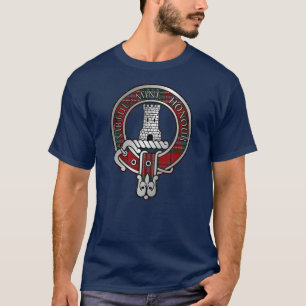 Clan MacLean Crest & Tartan T-Shirt