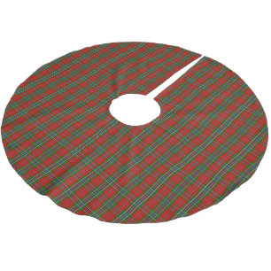 Clan MacLean Of Duart Tartan Brushed Polyester Tree Skirt