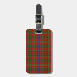 Clan MacLean Of Duart Tartan Luggage Tag