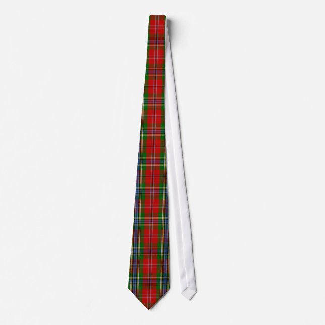 Clan MacLean Of Duart Tartan Tie (Front)
