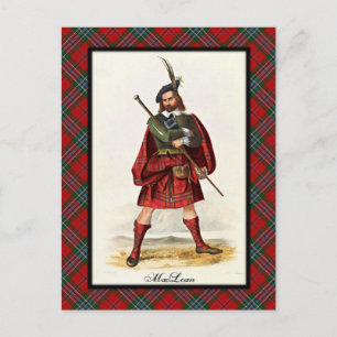 Clan MacLean Scottish Dreams Postcard