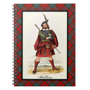 Clan MacLean Scottish Highland Dreams Notebook