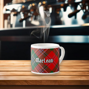 Clan MacLean Tartan Espresso Cup