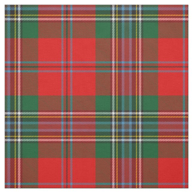 Clan MacLean Tartan Fabric (Swatch)