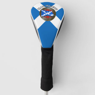 Clan MacLean Tartan Knot & Flag Golf Head Cover