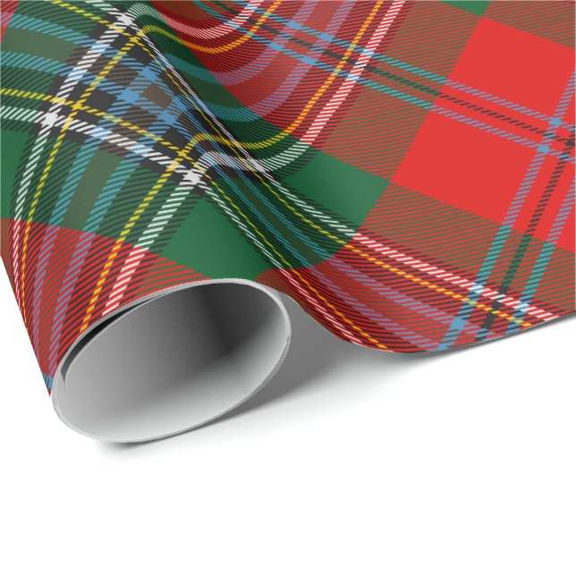 Clan MacLean Tartan Wrapping Paper (Roll Corner)