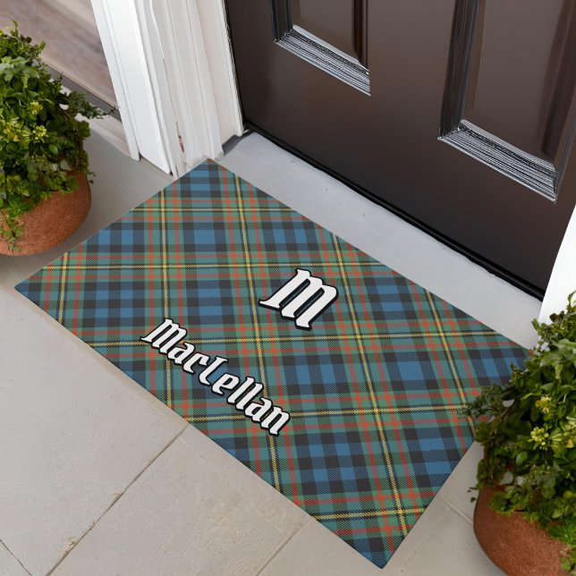 Clan MacLellan Ancient Tartan Doormat (Creator Uploaded)