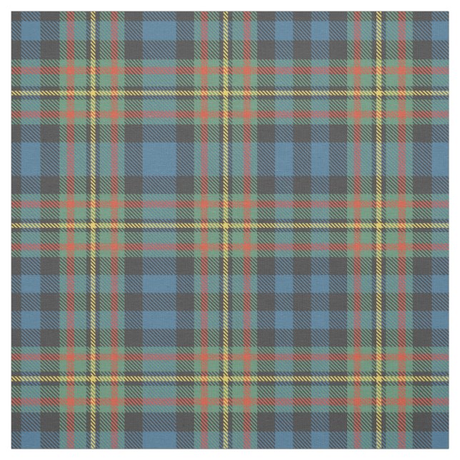 Clan MacLellan Ancient Tartan Fabric (Swatch)