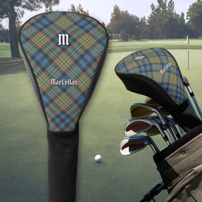 Clan MacLellan Ancient Tartan Golf Head Cover (Creator Uploaded)