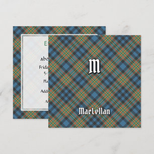 Clan MacLellan Ancient Tartan Invitation