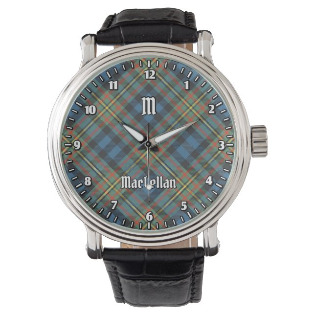 Clan MacLellan Ancient Tartan Watch (Front)