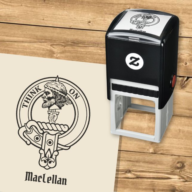 Clan MacLellan Crest Self-inking Stamp (Creator Uploaded)