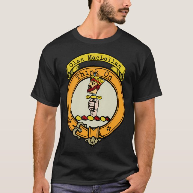 Clan Maclellan Scottish Clan T-Shirt (Front)