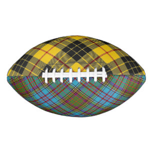 Clan MacLeod & Anderson Tartan Football American Football