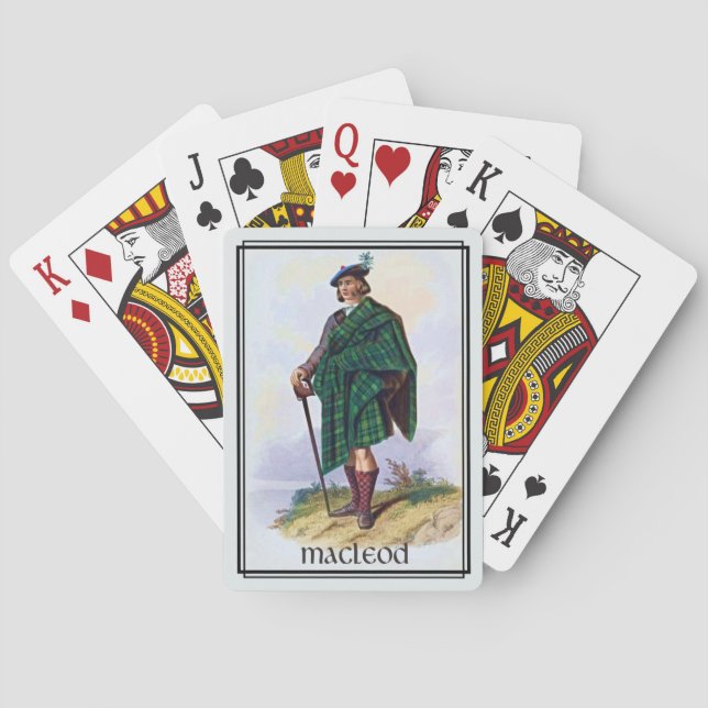Clan MacLeod Classic Scotland Deck Playing Cards (Back)