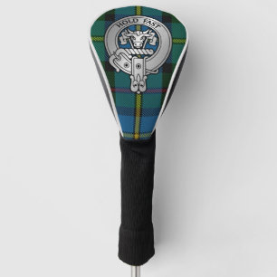 Clan MacLeod Crest & Hunting Tartan Golf Head Cover