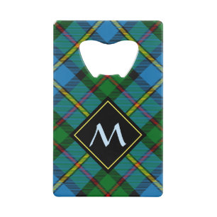 Clan MacLeod Crest over Hunting Tartan