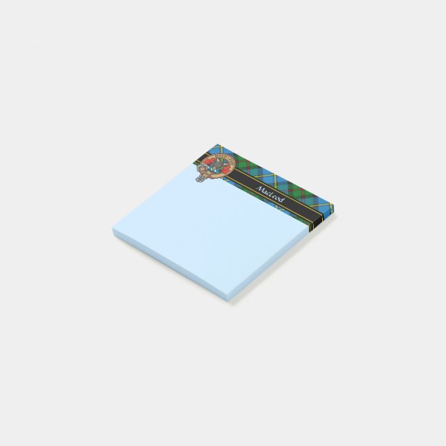 Clan MacLeod Crest Post-it Notes (Angled)