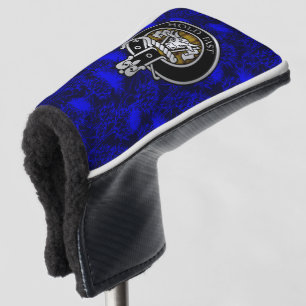 Clan MacLeod Crest & Tartan on Thistle Golf Head Cover