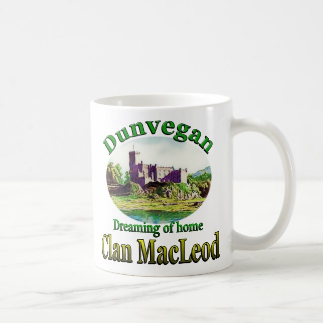 Clan MacLeod Dreaming of Dunvegan Cup Mug (Right)