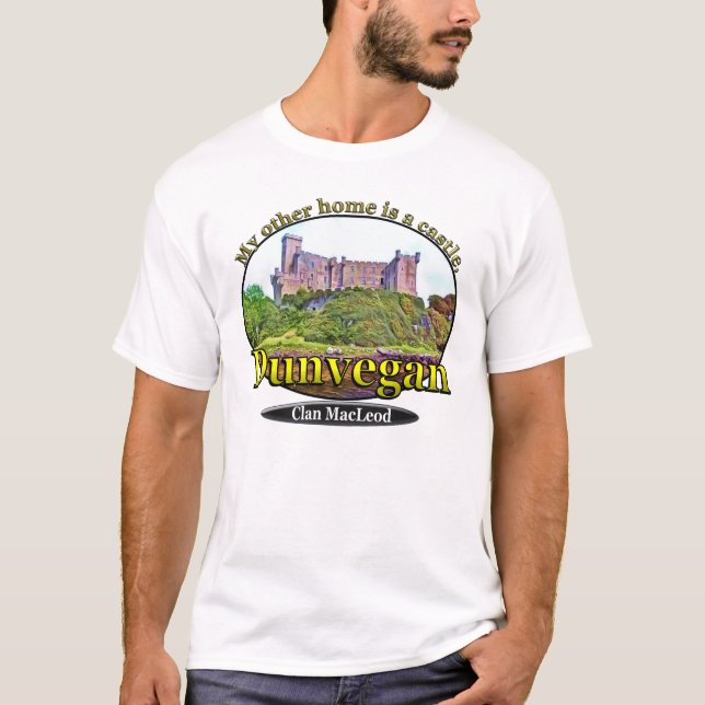 Clan MacLeod Dunvegan Castle Scotland T-Shirt (Front)