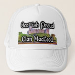 Clan MacLeod Dunvegan Castle Trucker Hat<br><div class="desc">Celebrate the great Scottish Clan MacLeod and Dunvegan Castle with this handsome design.</div>