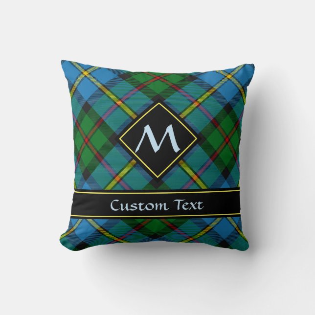 Clan MacLeod Hunting Tartan Cushion (Front)