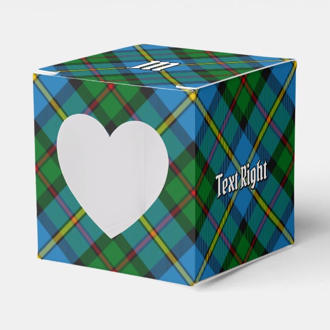 Clan MacLeod Hunting Tartan Favour Box (Front Side)