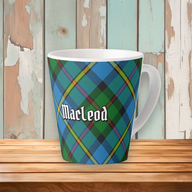 Clan MacLeod Hunting Tartan Latte Mug (Creator Uploaded)