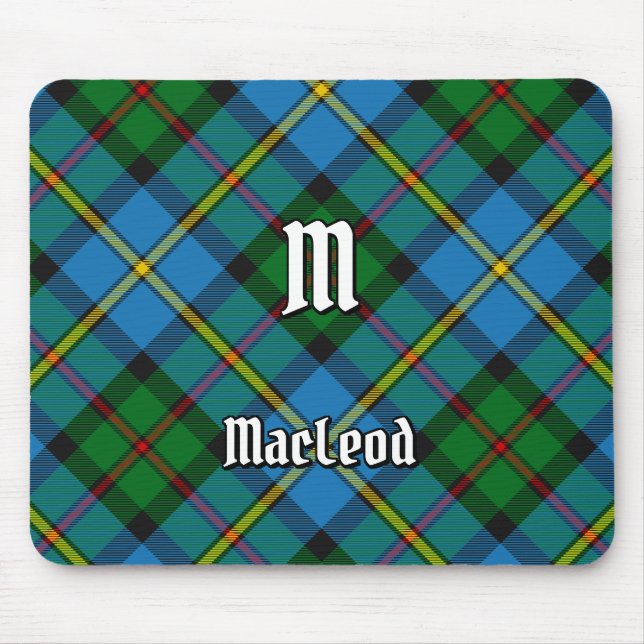 Clan MacLeod Hunting Tartan Mouse Mat (Front)