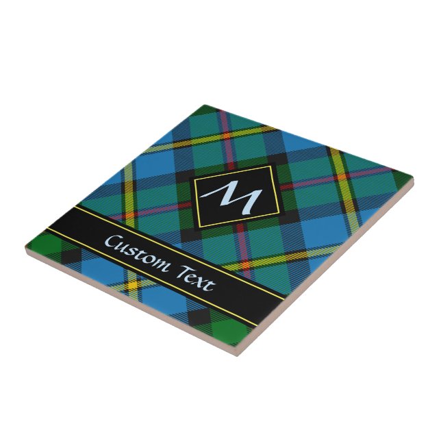 Clan MacLeod Hunting Tartan Tile (Side)