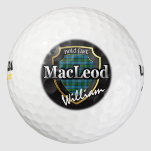 Clan MacLeod of Harris Personalise Your Name Golf Balls