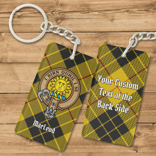 Clan MacLeod of Lewis Crest Key Ring