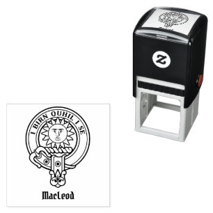 Clan MacLeod of Lewis Crest Self-inking Stamp