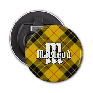 Clan Macleod of Lewis Tartan Bottle Opener