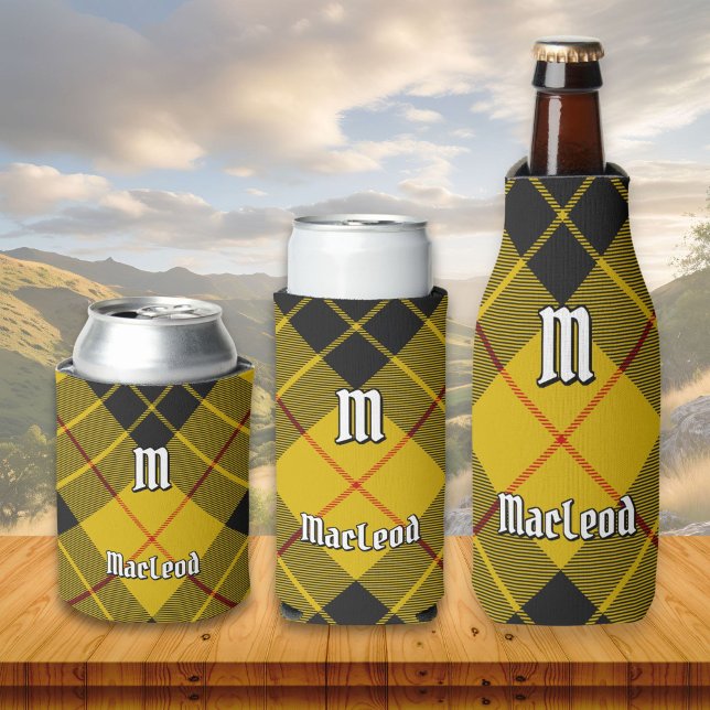 Clan Macleod of Lewis Tartan Can Cooler (Creator Uploaded)