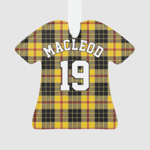 Clan MacLeod of Lewis Tartan Christmas Jersey Ornament